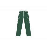 CALÇA HR AB/FECHO B/ALFORGE VERDE * CALÇA HR AB/FECHO B/ALFORGE VERDE *